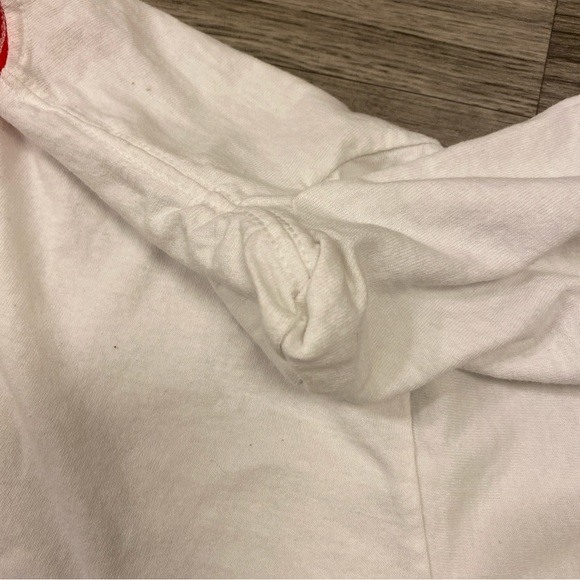 South Park VTG T-Shirt XL Measurement USA Single Stitch White Shoulder Defect - Picture 2 of 8